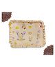 Ortis Cotton Head Shaping Mustard Seed Rai, Head Shaping Baby Pillow Elephant Print - Peach