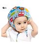 ORTIS Adjustable Cushioned Baby Safety Helmet (Print & Color May Vary)