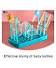 Ortis Bottle Organizer Cum Drying Rack - Blue