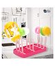 Ortis Bottle Organizer Cum Drying Rack - Pink