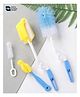 Ortis Bottle Cleaning Brush Set of 4 - Multicolor ( Color May Vary)
