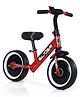 Kids Lightweight Pedal Free Balance Bike - Red| Adjustable Seat Height| Foot to Floor| Builds Balance & Coordination| Activity Gift for Boys & Girls