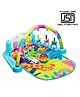 ADKD 6 in 1 Musical Baby Play Gym Piano Mat & Fitness Rack with Rattle Ball - Color and Print May Vary