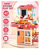 ADKD Kitchen Set Toy with Realistic Lights & Sounds with 42 Accessories Set- Multicolor