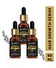 QLERIX Hair Growth Serum With Keratin Pack of 3 - 30 ml Each