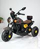 JN Creations 6V Battery Operated Ride On Yamaha RX-100 Bike for Kids with Foot Accelerator & Brake (GREY)
