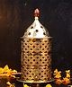 ServDharm Decorative Brass Jali Diya 6