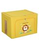 COZY VIBES Fabric Storage Bins with Lids for Organization, Oxford Fabric Storage Box, Foldable Storage Boxes with Zipper- PACK OF 1- COLOR MAY VARY