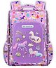 Little Surprise Box Unicorn Garden Theme Backpack Purple - 15 Inches