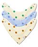 Nintara Baby Extra-Soft, Bandana Bibs Ages 0-3 Pack of 3 - Nintara Stars