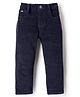 Noddy Solid Corduroy Pant - Navy Blue