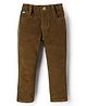 Noddy Solid Corduroy Pant - Olive