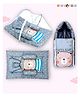 NEW COMERS Baby Bedding Set for New Born Pure Cotton 6 Pieces Foldable Gadda Set Grey