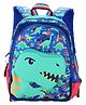 Cots and Cuddles 3D Dinosaur Design with Front pocket Lightweight Backpack for Toddler Kids Perfect for Preschool & Outings 14 inches