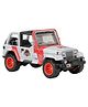 Hot Wheels 92 Jeep Wrangler Sahara Toy Free Wheel - White & Red