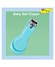 Joy Buzz Nail Clipper With Cover- Blue