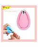 Joy Buzz Oval Shape Nail Clipper - Pink