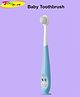 Joy Buzz Baby Toothbrush I Supersoft Bristles & Section Cup Base Tooth Brush for Kids/Babies/Toddlers - Blue