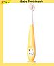 Joy Buzz Baby Toothbrush I Supersoft Bristles & Section Cup Base Tooth Brush for Kids/Babies/Toddlers - Yellow