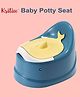 Kritiu Baby Premium Potty Training Chair With Lid - Blue