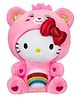 FUSKED Hello Kitty Plush Soft Toy Pink & White - Height 25 cm