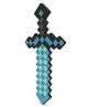 Fusked Minecraft Sword Small Foam Toy  23 cm | Soft EVA Sword for Kids Pretend Play & Cosplay  Lightweight & Safe | 1 Pc
