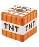 Fusked Minecraft TNT Block Plush Soft Toy  20 cm  Washable & Cuddly Pillow for Kids  Video Game Merchandise