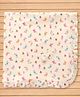 CUCUMBER Interlock Knit Towel With Bird Print L 81 x B 81 cm - Peach