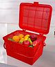 Go Hooked Multipurpose Storage Basket with Snap Lock Perfect for storing Baby Essentials (Red)