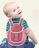 Babies Bloom Two-Wheeler/Motorcycle Child Harness Safety Seat Belt with Adjustable Baby Carrier for Toddler Baby (Red)