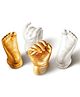 Babies Bloom 3D Casting kit for Baby, 3D Cating Impression Kit for 2 Hand and 2 feet, 100Grm (White)