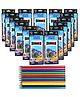 Birthday Popper 12 Colored Pencils as Birthday Return Gifts for Kids | Set of 15 Packs | Bold & Vibrant Shades | Party Favors, School Supplies, Art & Craft Kits