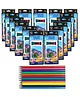 Birthday Popper 12 Colored Pencils as Birthday Return Gifts for Kids | Set of 15 Packs | Bold & Vibrant Shades | Party Favors, School Supplies, Art & Craft Kits