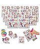 Birthday Popper Unicorn Theme DIY Diamond Painting Stickers Kit as Birthday Return Gifts -Set of 10 - Colorful Craft Stickers with Accessories for Kids  Creative Fun Art Activity for Holidays Travel