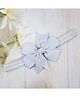 Little Miss Cuttie Bow Applique Detailed Headband - Grey