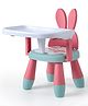 House of Quirk Detachable Baby Chair - Multifunctional, Adjustable Plastic Backrest, Compact Chair & Stool for Toddlers (Pink)