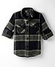 Noddy Full Sleeves Checked Shirt - Green