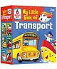 My Little Box of Transport: Early Learning Vehicle 6 Board Books for Kids | Includes Train, Car, Bus, Fire Engine, Ship & Aeroplane | Bright Pictures | Perfect Gift Set for Preschoolers