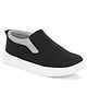 Stefens Colour Blocked Slip On Shoes - Black