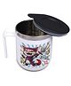 Fighter Cat Steel Cup With Lid| For Hot and Cold Beverages| Easy to Clean and Maintain| Dishwasher Safe| Boys and Girls| Encourages Self Feeding| Anti-Burn Plastic Layer - 225 ml