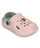 TRUFFLE COLLECTION Perforated Clogs With Pastry Charm - Green & Pink