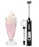 AGARO Royal Electric Milk Frother, 3-Speed, Rechargeable with Whisk  Stainless Steel