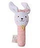 Abracadabra Hand Rattle - Bunny Pink Height 20 cm