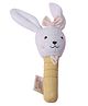 Abracadabra Hand Rattle - Bunny Yellow Height 20 cm