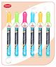 Aditi Toys Premium Bubble Wands, Pack of 6 Bubble Sticks for Kids Above 3 Years, Magical Bubble Wand Toy for Kids, Bubble Sticks for Endless Joy & Fun Bubble Solution (Pack of 6)