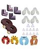 Nexbie Baby Safety Kit - 4 Meters Edge Guard + 4 Corner Guards + 4 C-Shape Door Stoppers + 12 Socket Guards + 4 Child Safety Locks for Drawers, Cabinets etc., All-in-one Baby Proofing Products