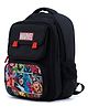 Novex Marvel 22 L Backpack | Avengers School Bag for Kids | Durable, Lightweight & Spacious | (Black) - 15.5 Inch, 3 to 6 Years