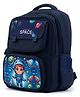 Novex Snug-On 22 L Backpack | Space School Bag for Kids | Durable, Lightweight & Spacious |  (Blue) - 15.5 Inch, 3 to 6 Years