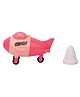 skoodle Fly My Aeroplane Shaped Eraser & Sharpener Set With Extra Eraser (Color May Vary)