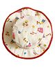 Akinos Kids Cotton Teddy Bears Designed Hat - Red - Diameter - 15 cm